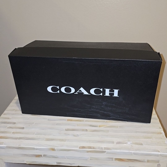 NWT COACH Scarlet Rubber Block Heel Sandal - Picture 6 of 6